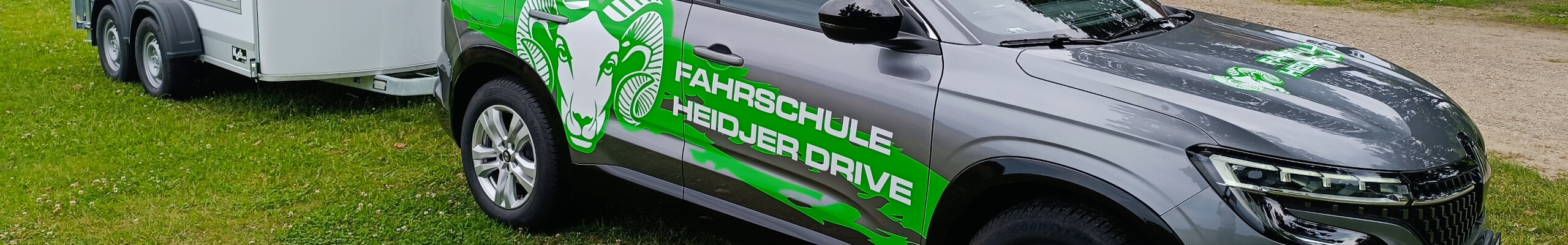 Ein Bildausschnitt vom Fahrzeug